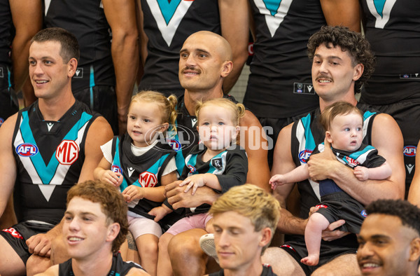 AFL 2025 Media - Port Adelaide Team Photo Day - A-56608701