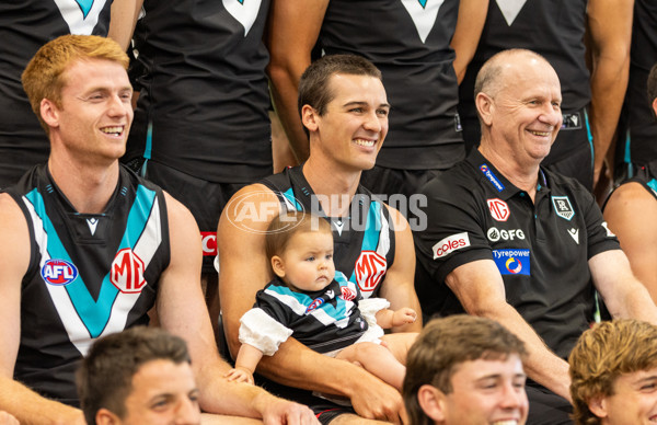 AFL 2025 Media - Port Adelaide Team Photo Day - A-56608703