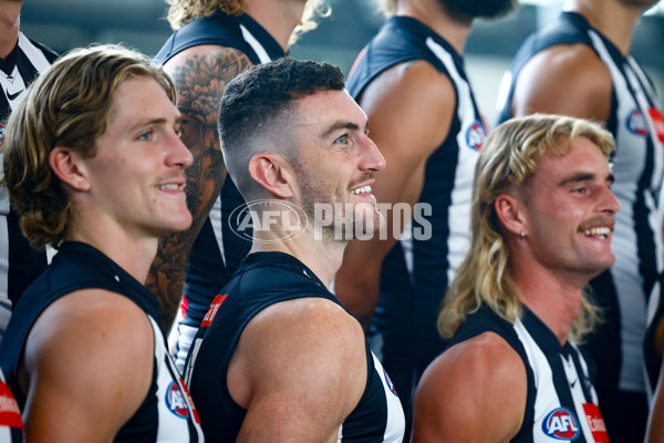 AFL 2025 Media - Collingwood Team Photo Day - A-56858843