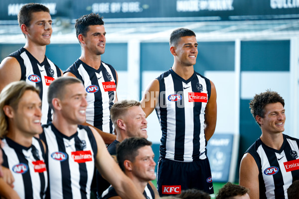AFL 2025 Media - Collingwood Team Photo Day - A-56862231