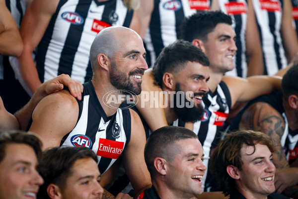 AFL 2025 Media - Collingwood Team Photo Day - A-56863212