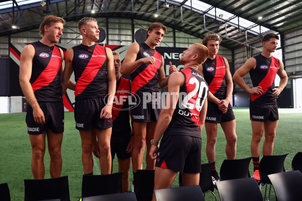 AFL 2025 Media - Essendon Team Photo Day - A-56959695