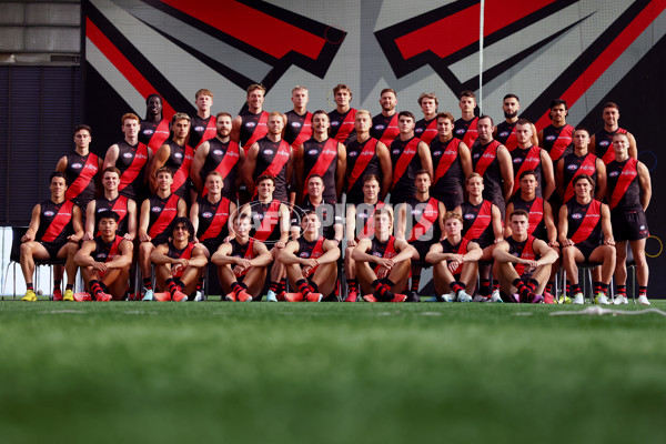 AFL 2025 Media - Essendon Team Photo Day - A-56959703