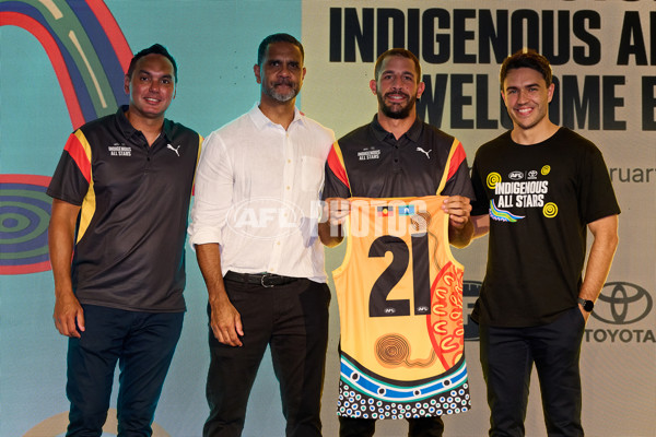 AFL 2025 Media - Indigenous All Stars Welcome Event - A-57459578