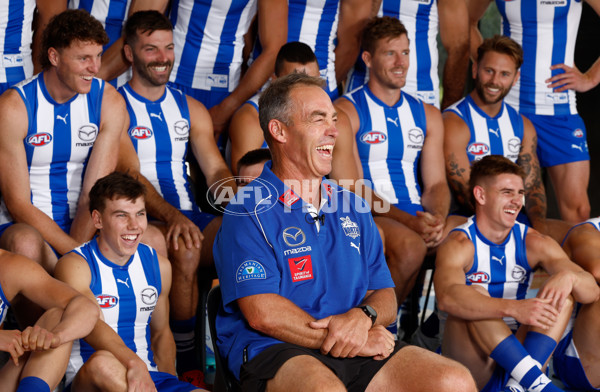 AFL 2025 Media - Noerth Melbourne Team Photo Day - A-57551496