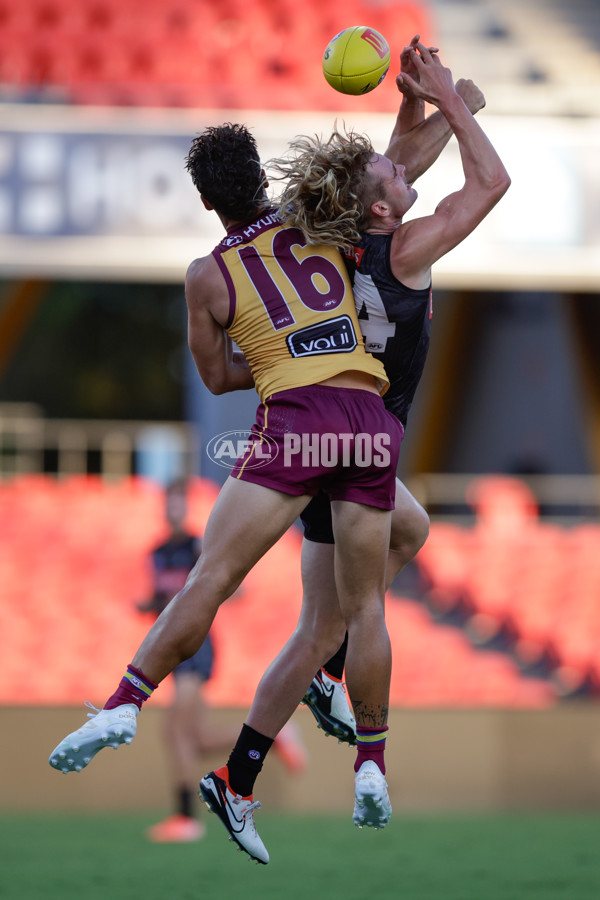 AFL 2025 Match Simulation - Gold Coast v Brisbane v Collingwood - A-57551864