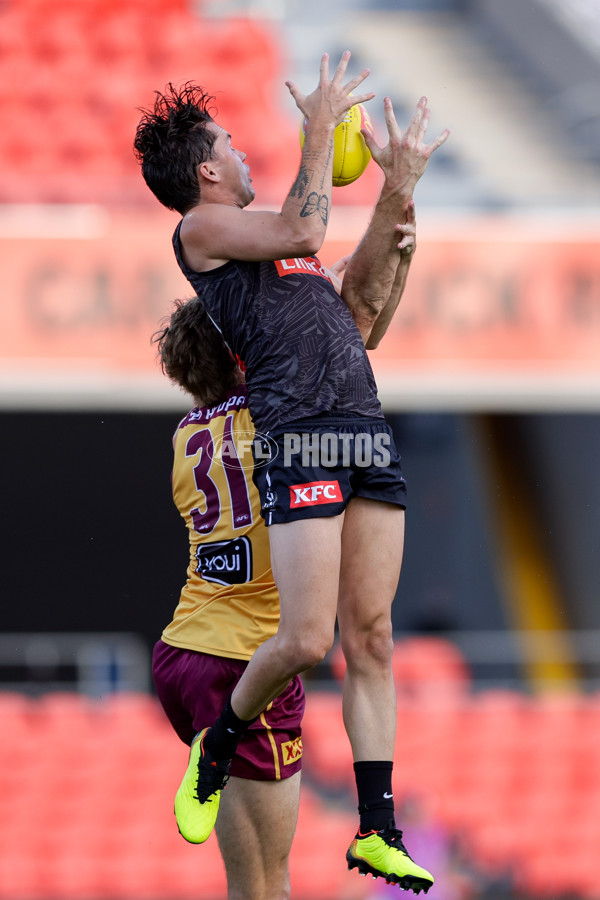 AFL 2025 Match Simulation - Gold Coast v Brisbane v Collingwood - A-57552217