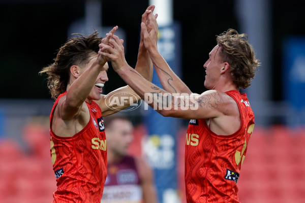 AFL 2025 Match Simulation - Gold Coast v Brisbane v Collingwood - A-57553244