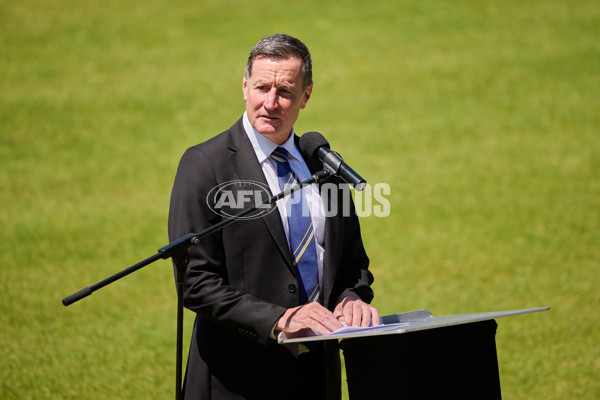 AFL 2025 Media - Adam Hunter Funeral Service - A-57564590