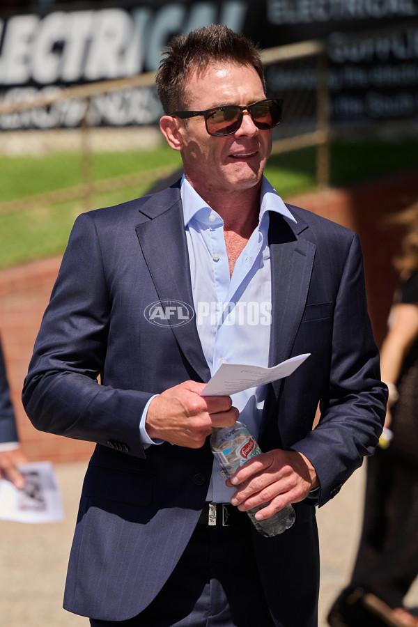 AFL 2025 Media - Adam Hunter Funeral Service - A-57564617