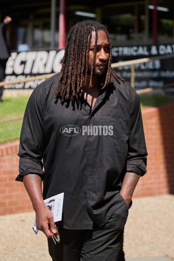 AFL 2025 Media - Adam Hunter Funeral Service - A-57564619