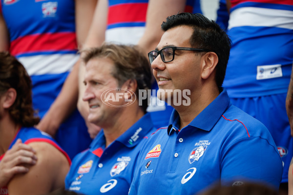 AFL 2025 Media - Western Bulldogs Team Photo Day - A-57574132