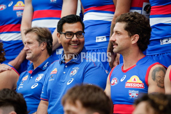 AFL 2025 Media - Western Bulldogs Team Photo Day - A-57574136