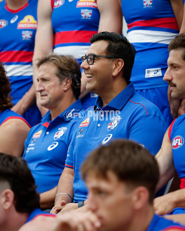 AFL 2025 Media - Western Bulldogs Team Photo Day - A-57574139