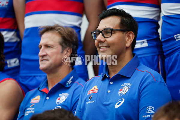 AFL 2025 Media - Western Bulldogs Team Photo Day - A-57575123