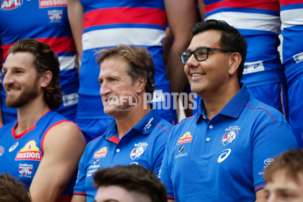 AFL 2025 Media - Western Bulldogs Team Photo Day - A-57575129