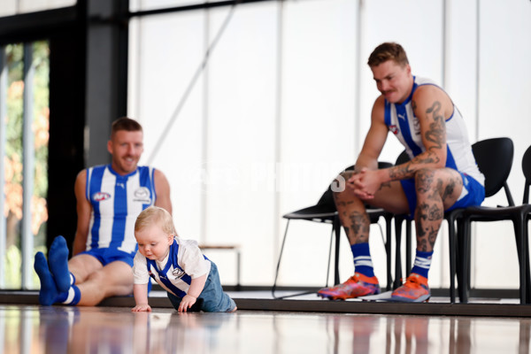 AFL 2025 Media - North Melbourne Team Photo Day - A-57575147