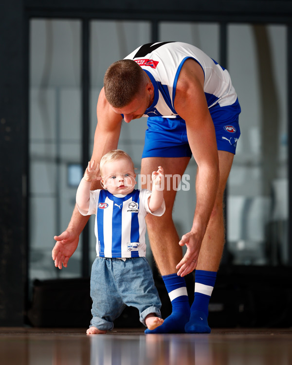 AFL 2025 Media - North Melbourne Team Photo Day - A-57576685
