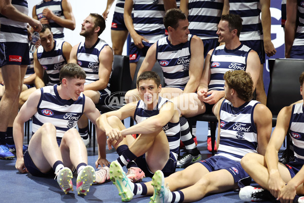 AFL 2025 Media - Geelong Team Photo Day - A-57584421