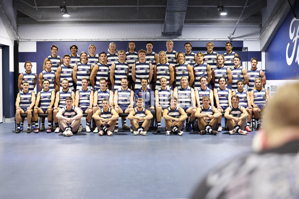 AFL 2025 Media - Geelong Team Photo Day - A-57585276