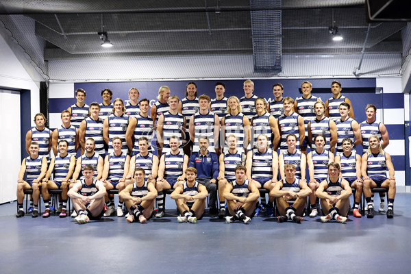 AFL 2025 Media - Geelong Team Photo Day - A-57585282