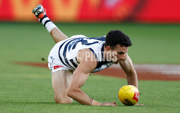AFL 2025 AAMI Community Series - Geelong v Essendon - A-57586193