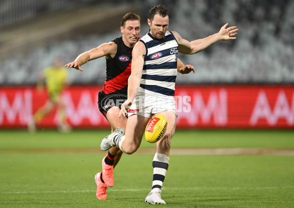 AFL 2025 AAMI Community Series - Geelong v Essendon - A-57589058