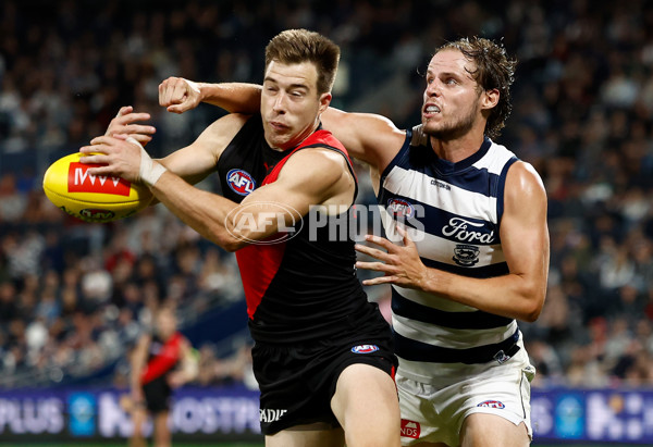 AFL 2025 AAMI Community Series - Geelong v Essendon - A-57589074