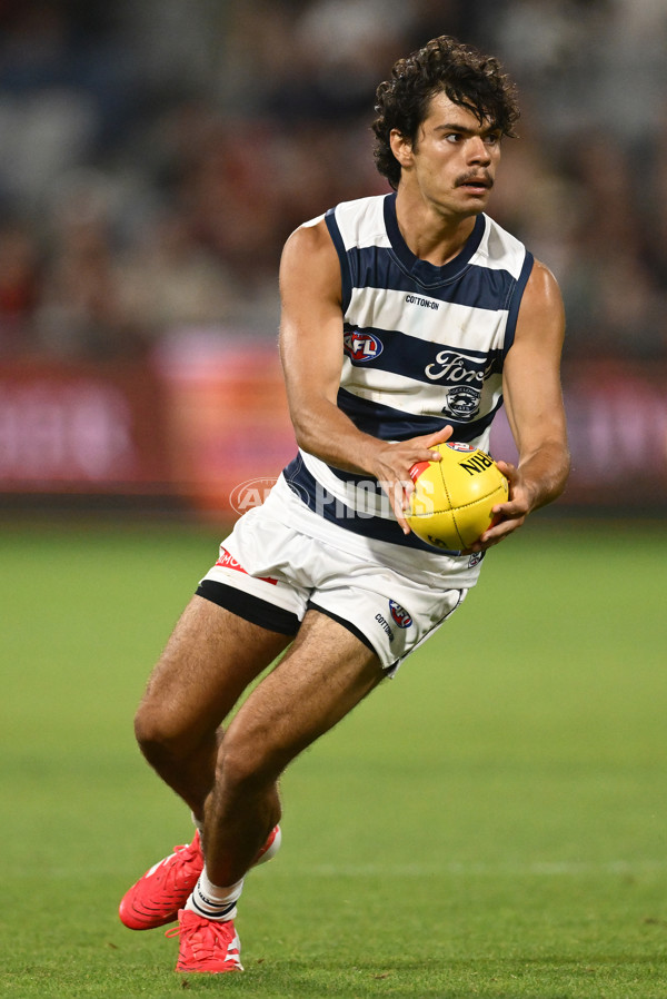 AFL 2025 AAMI Community Series - Geelong v Essendon - A-57590029