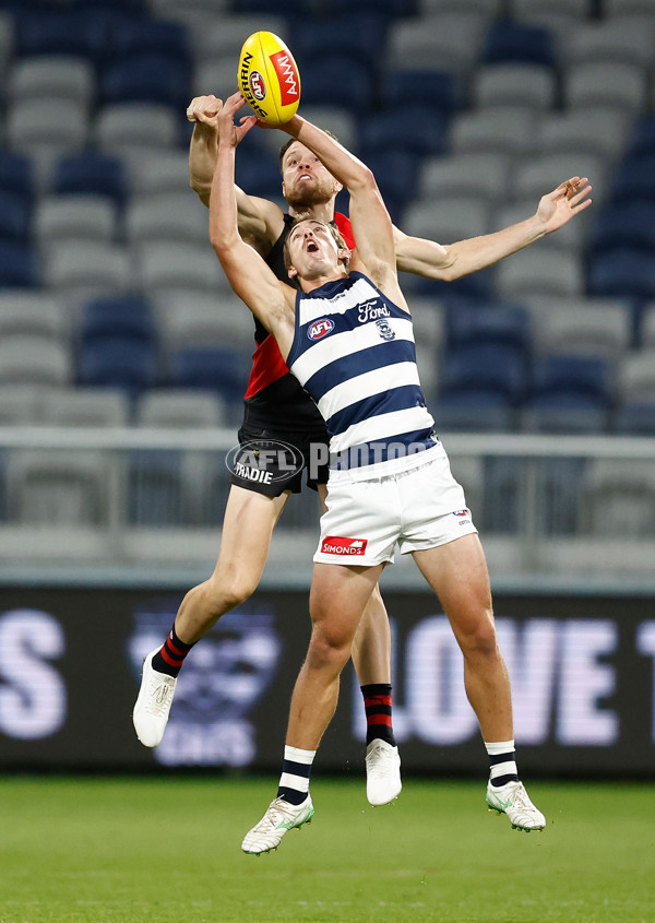 AFL 2025 AAMI Community Series - Geelong v Essendon - A-57590042