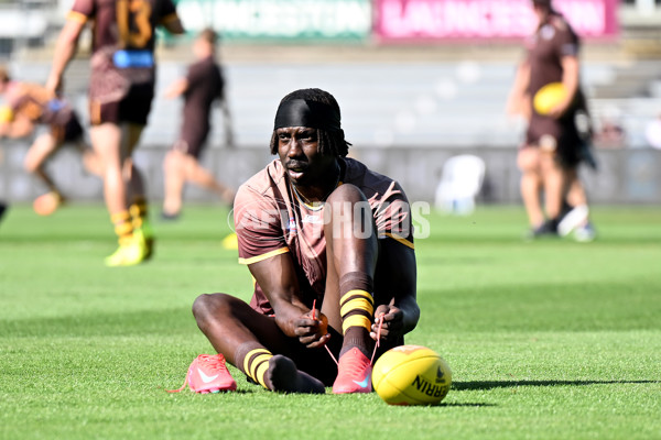 AFL 2025 AAMI Community Series - Hawthorn v Western Bulldogs - A-57606977