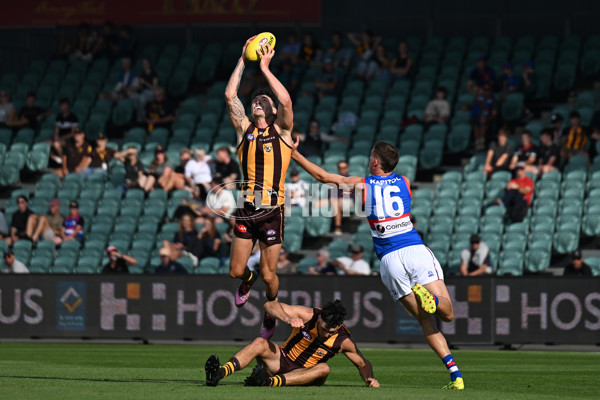 AFL 2025 AAMI Community Series - Hawthorn v Western Bulldogs - A-57607011