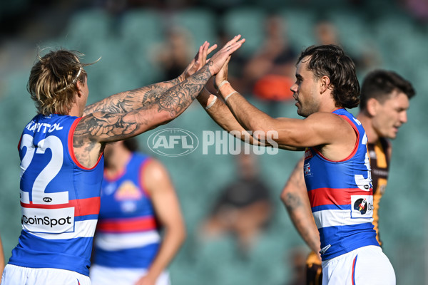 AFL 2025 AAMI Community Series - Hawthorn v Western Bulldogs - A-57607013
