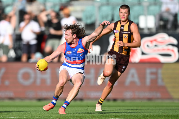 AFL 2025 AAMI Community Series - Hawthorn v Western Bulldogs - A-57607029