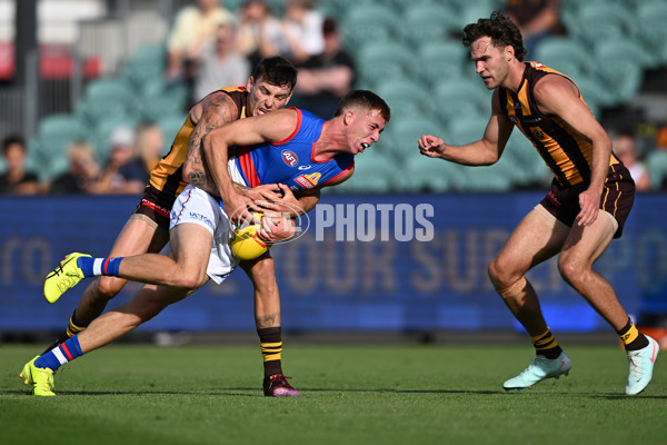 AFL 2025 AAMI Community Series - Hawthorn v Western Bulldogs - A-57607293
