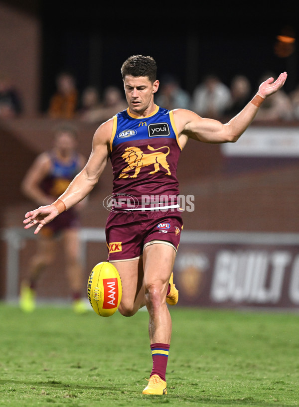 AFL 2025 AAMI Community Series - Brisbane v Adelaide - A-57610618