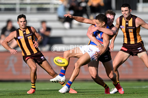 AFL 2025 AAMI Community Series - Hawthorn v Western Bulldogs - A-57610648