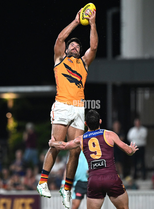 AFL 2025 AAMI Community Series - Brisbane v Adelaide - A-57612527