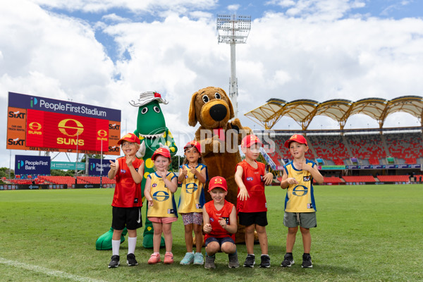 AFL 2025 Media - Gold Coast Suns Announce Opening Round Wiggles Performance - A-57612544