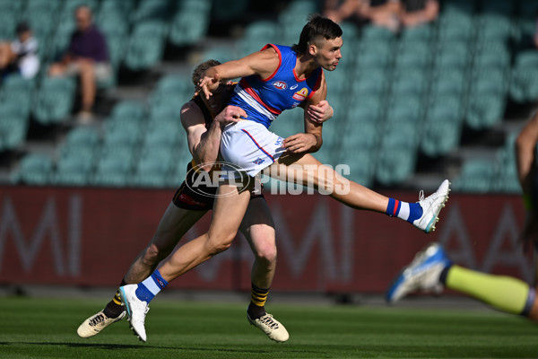 AFL 2025 AAMI Community Series - Hawthorn v Western Bulldogs - A-57612576