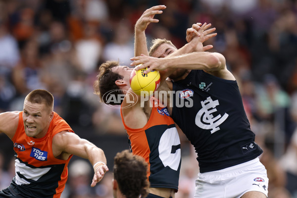 AFL 2025 AAMI Community Series - GWS v Carlton - A-57612607