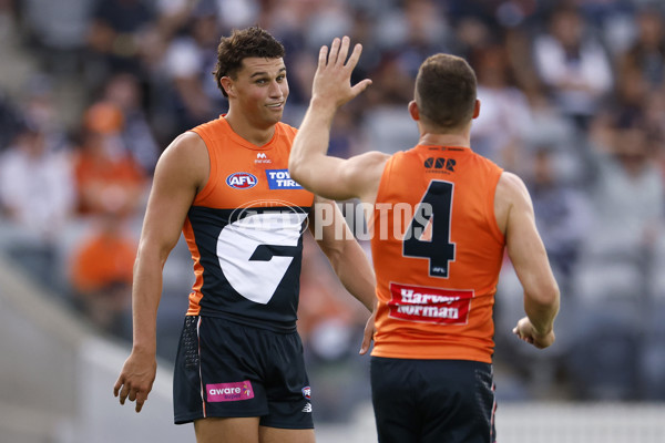 AFL 2025 AAMI Community Series - GWS v Carlton - A-57612621