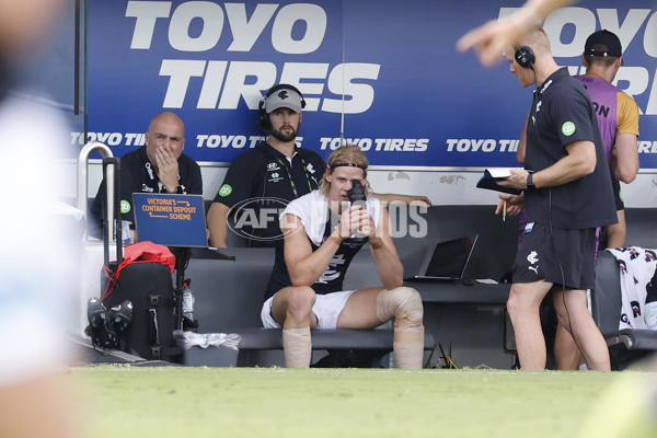 AFL 2025 AAMI Community Series - GWS v Carlton - A-57615259