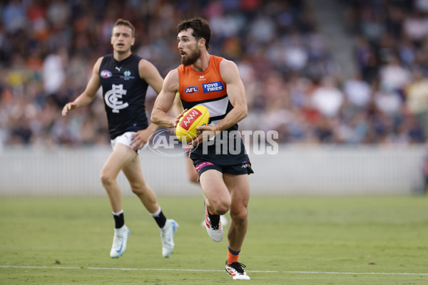 AFL 2025 AAMI Community Series - GWS v Carlton - A-57615266