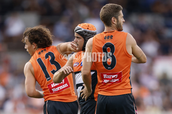 AFL 2025 AAMI Community Series - GWS v Carlton - A-57615267