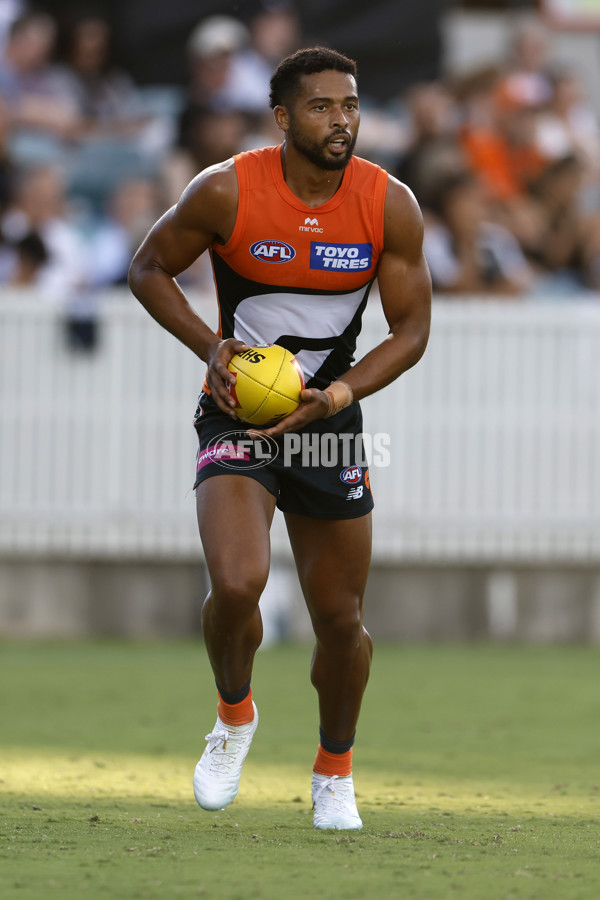 AFL 2025 AAMI Community Series - GWS v Carlton - A-57615346