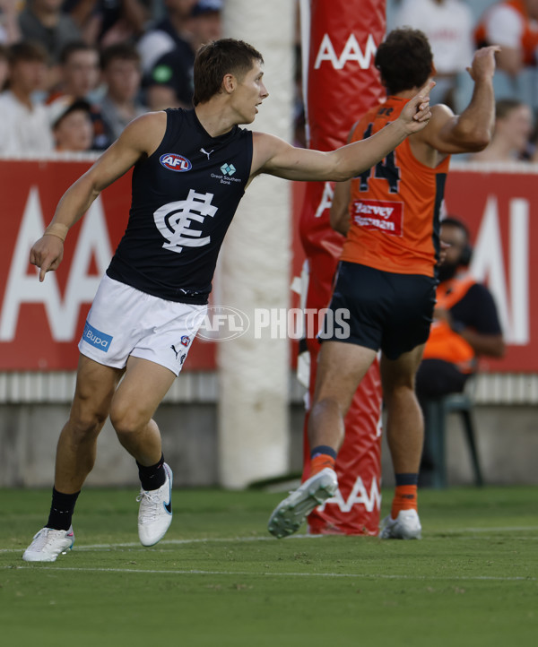 AFL 2025 AAMI Community Series - GWS v Carlton - A-57616288