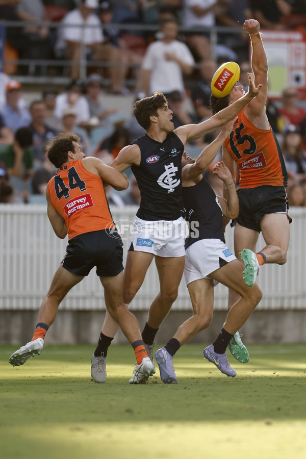 AFL 2025 AAMI Community Series - GWS v Carlton - A-57618785