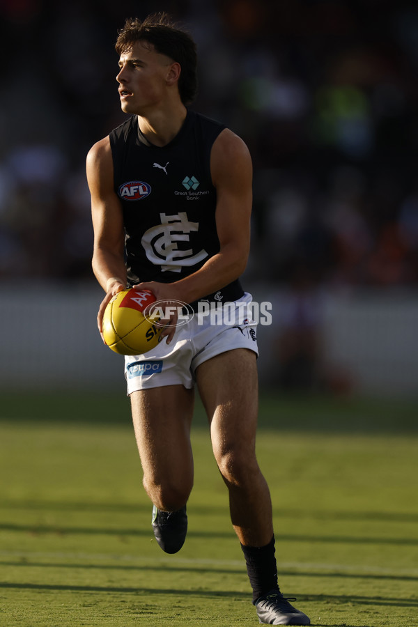 AFL 2025 AAMI Community Series - GWS v Carlton - A-57619295