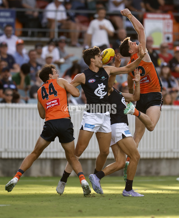 AFL 2025 AAMI Community Series - GWS v Carlton - A-57619356
